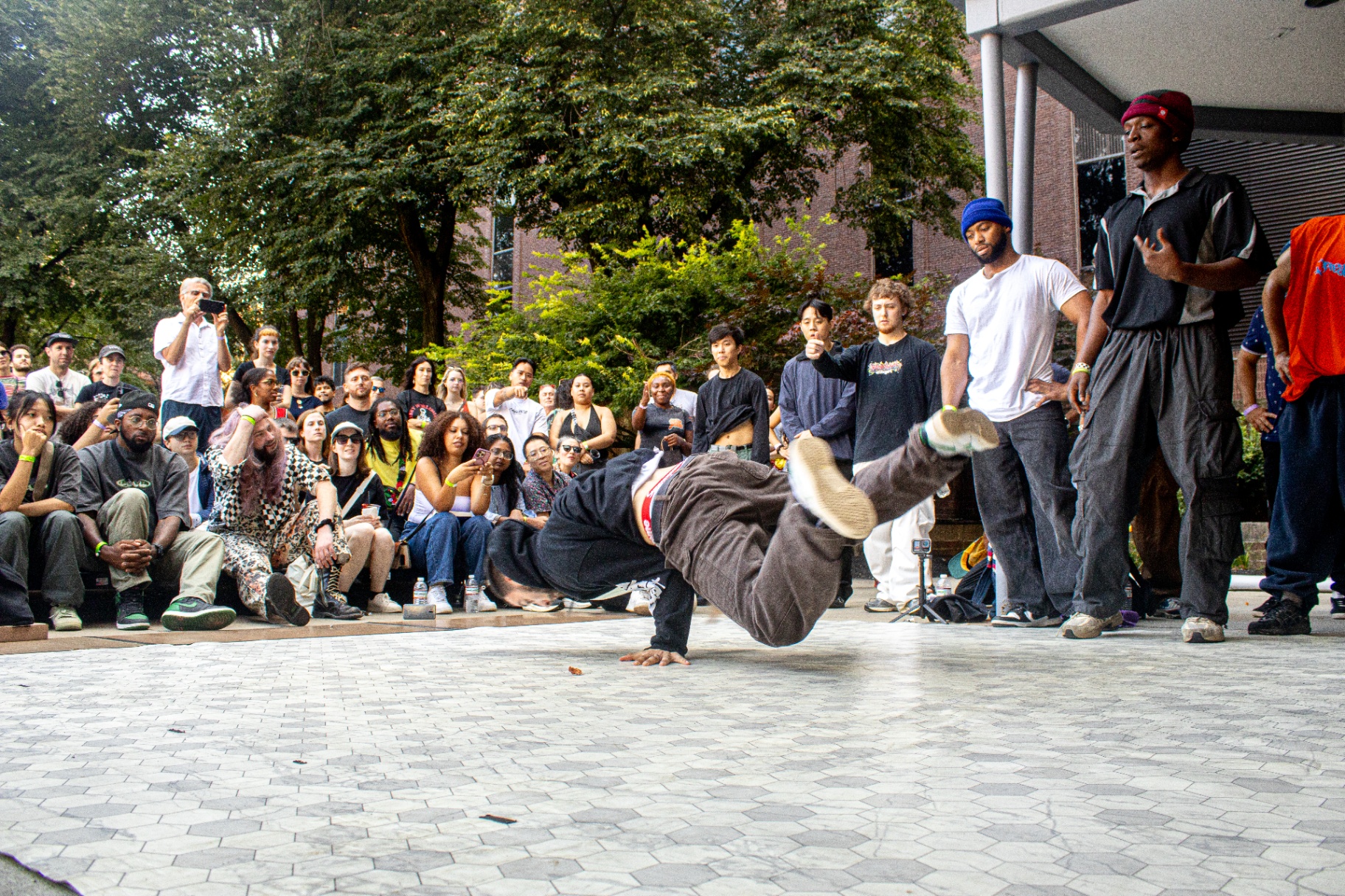 Airflare during a Cypher Pressure battle